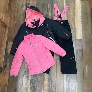 Gerry 3pc winter Snow SET coat jacket bibs girl 10-12